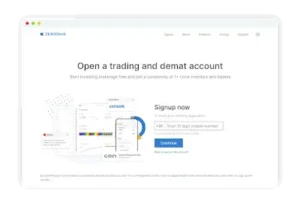 Zerodha sign up