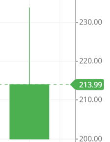 EIEL share price at debut EIEL share price at debut