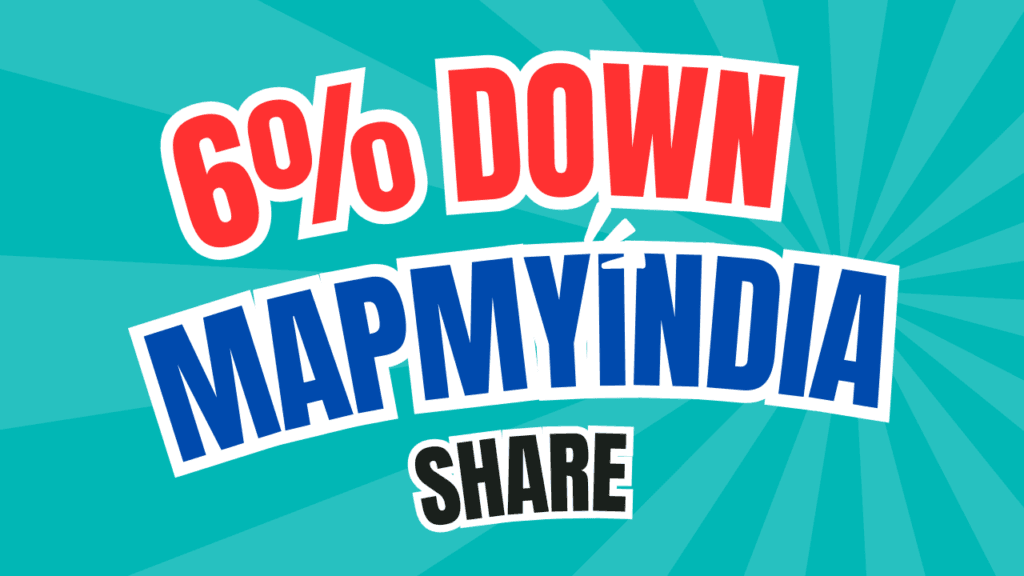 MAPMYINDIA share price MAPMYINDIA share price