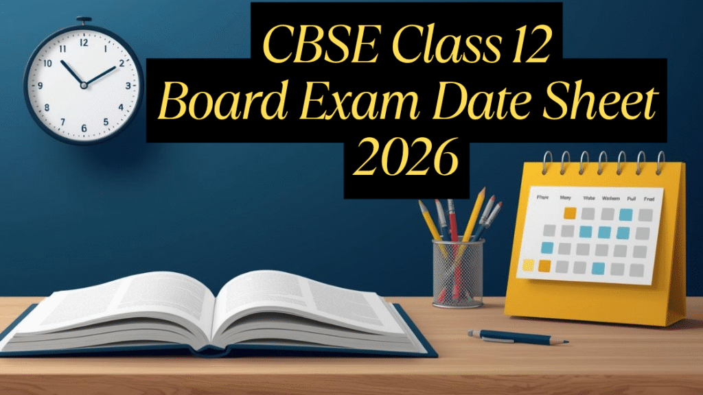 CBSE date sheet 2026