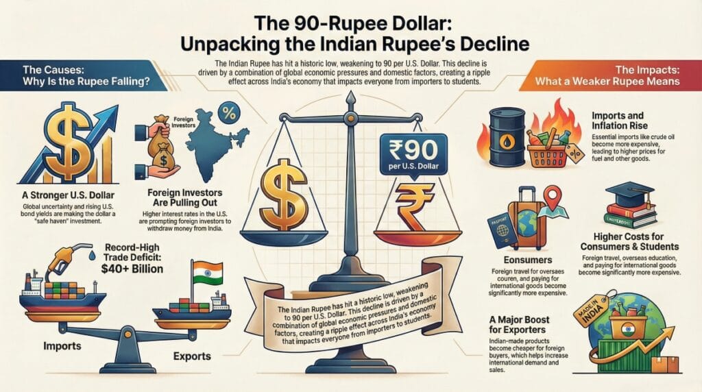 Indian Rupee Fall