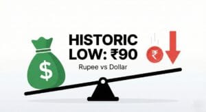 Rupee Hits Historic Low