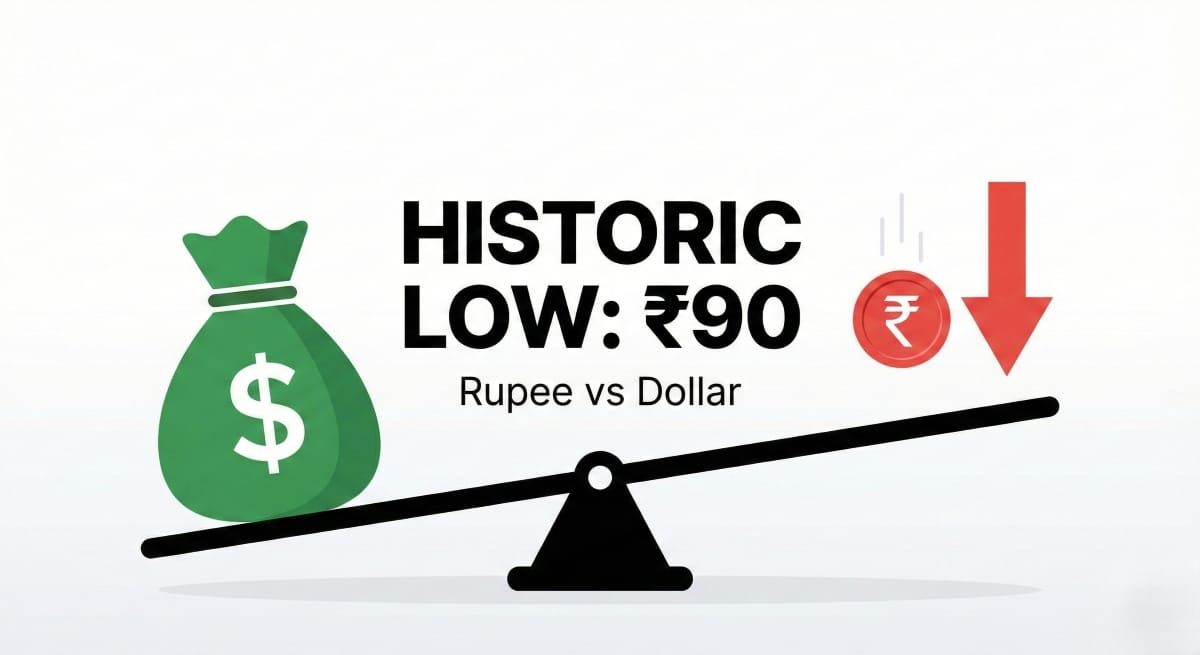 Rupee Hits Historic Low