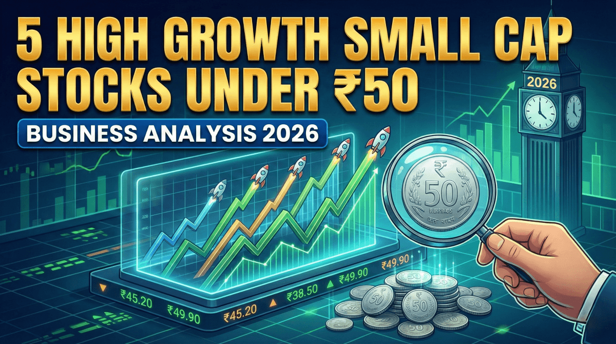 Small Cap Stocks Under ₹50